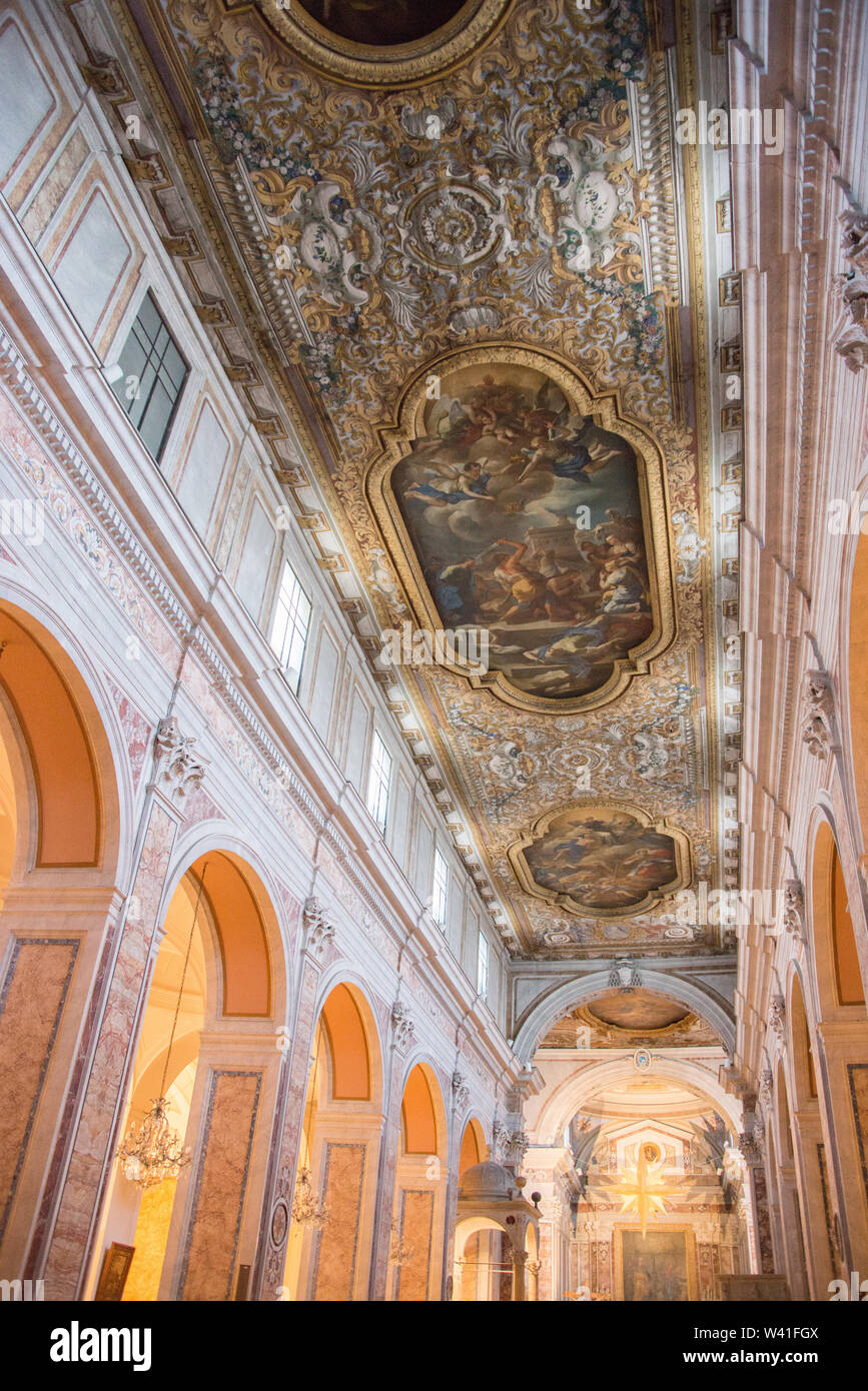 L'Europa, Italia, Campania, Riviera Napoletana, Sorrento, la cattedrale, la chiesa dei Santi Filippo e Giacomo Foto Stock