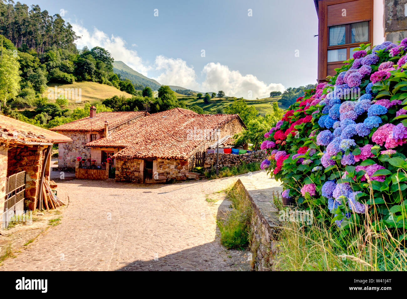 Carmona, Cantabria, SPAGNA Foto Stock