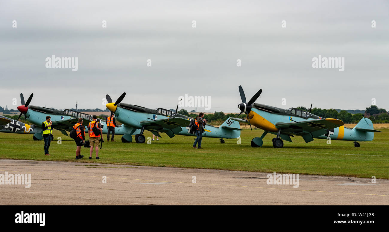 Foto scattata al Flying Legends Air Show di Duxford Foto Stock