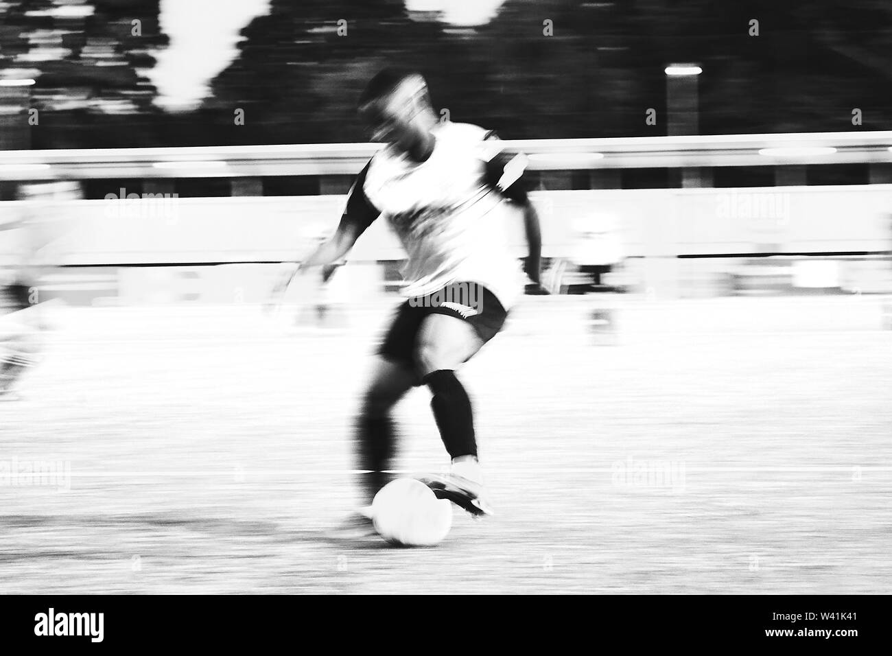 Slough Town FC vs AFC Bournemouth U23 a pergolato PARK, Slough, Berkshire, Inghilterra martedì 16 luglio 2019. Foto: Filippo J.A Benton Foto Stock