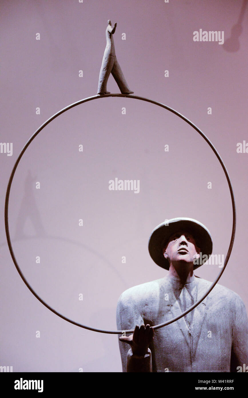 L'Europa, Italia, Emilia-Romagna, Bologna, battuti dell'Oratorio di Santa Maria della Vita, Sergio Zanni scultore Foto Stock