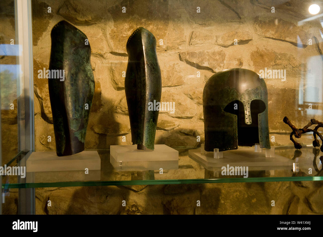 Europa, Italia, Toscana, Castiglion della Pescaia, Vetulonia, Museo Civico Archeologico "Isidoro Falchi" Foto Stock