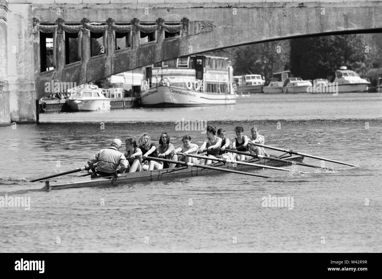Tempo caldo foto, lettura, giovedì 14 maggio 1992. Foto Stock