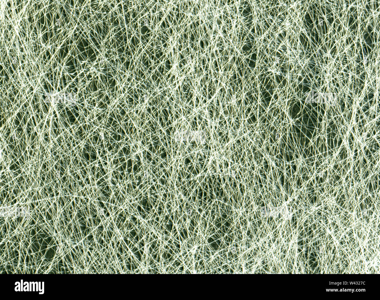 Creative graffiato texture di sfondo in toni di verde con una stanza per copia e un grungy look. Foto Stock