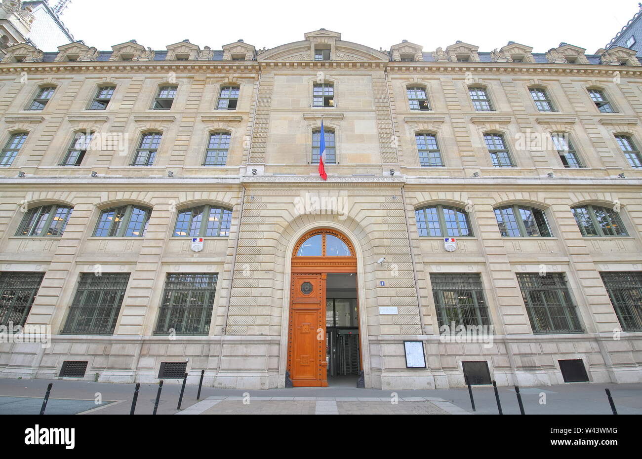 Polizia metropolitana Prefecture Office Parigi Francia Foto Stock