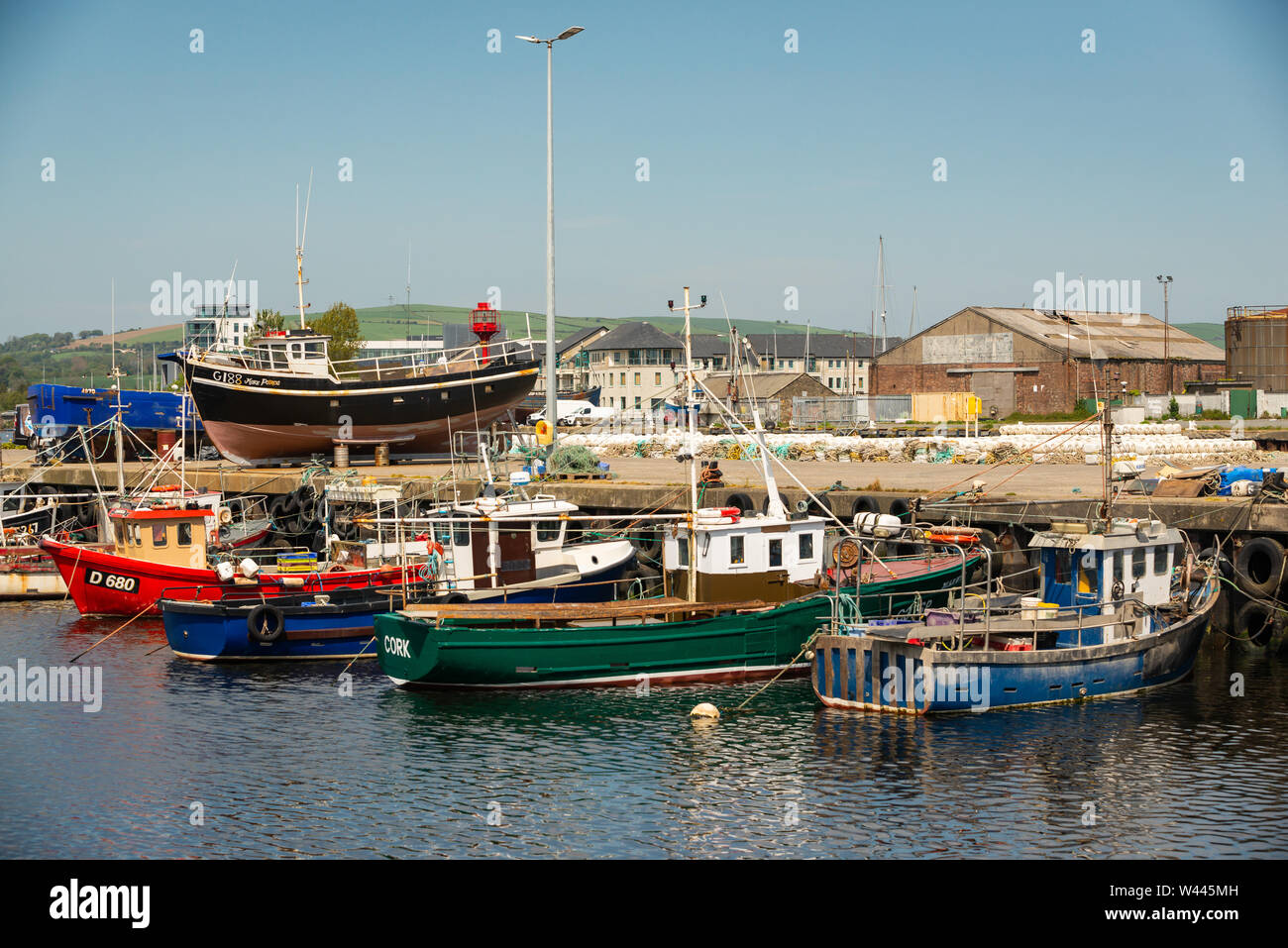 Porto di Arklow, Irlanda Foto Stock