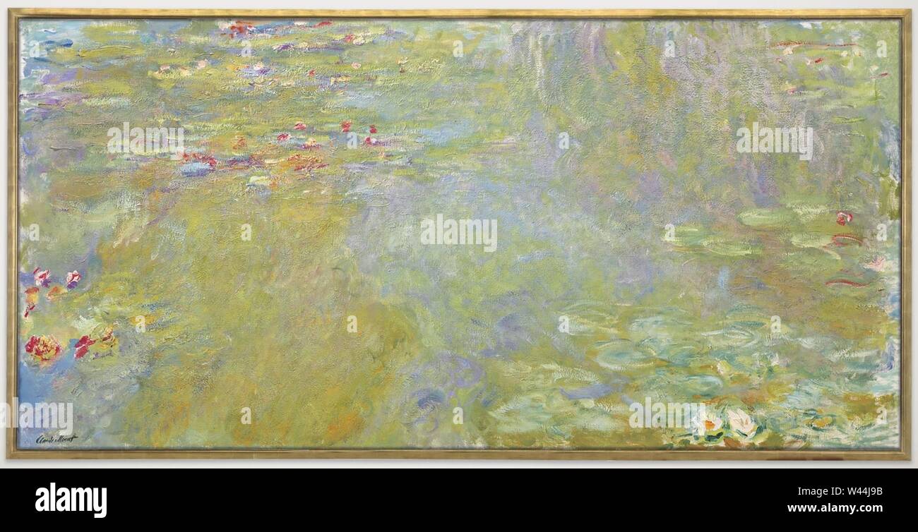 Claude Monet le bassin aux nympheas). Foto Stock