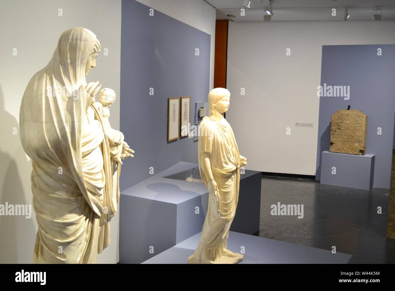 Claudio Octavia - Museo archeologico e d‥99arte della Maremma - inv 97733 et 97768 immagine 2. Foto Stock