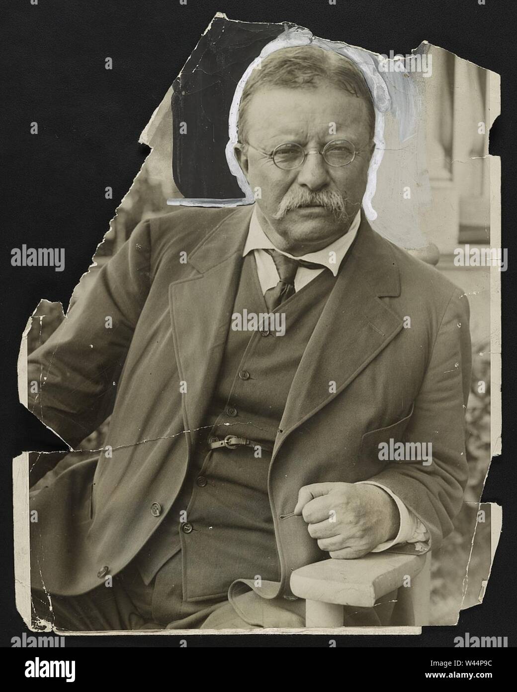 Il colonnello Theodore Roosevelt Foto Stock