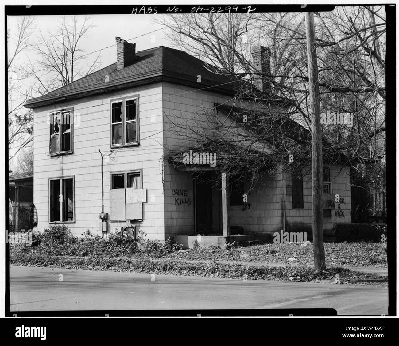 Columbus vicino al lato est District-Parsons storico UN NRHP 78002063. Foto Stock
