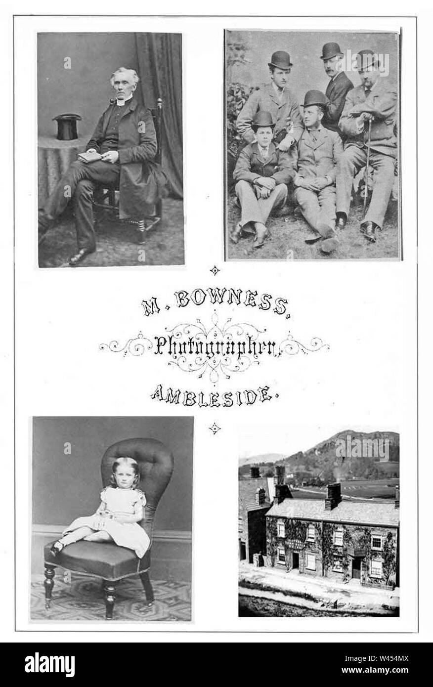 Immagine composita di fotografie da Mosè Bowness. Foto Stock