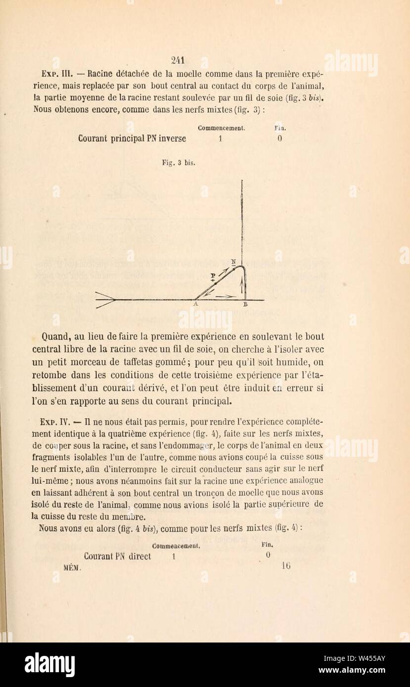 Comptes rendus des séances de la Société de Biologie et de ses filiales (pagina 241) Foto Stock