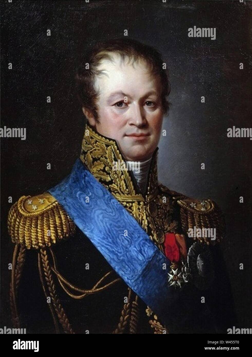 Comte général Henri François Marie Charpentier (1769-1831). Foto Stock