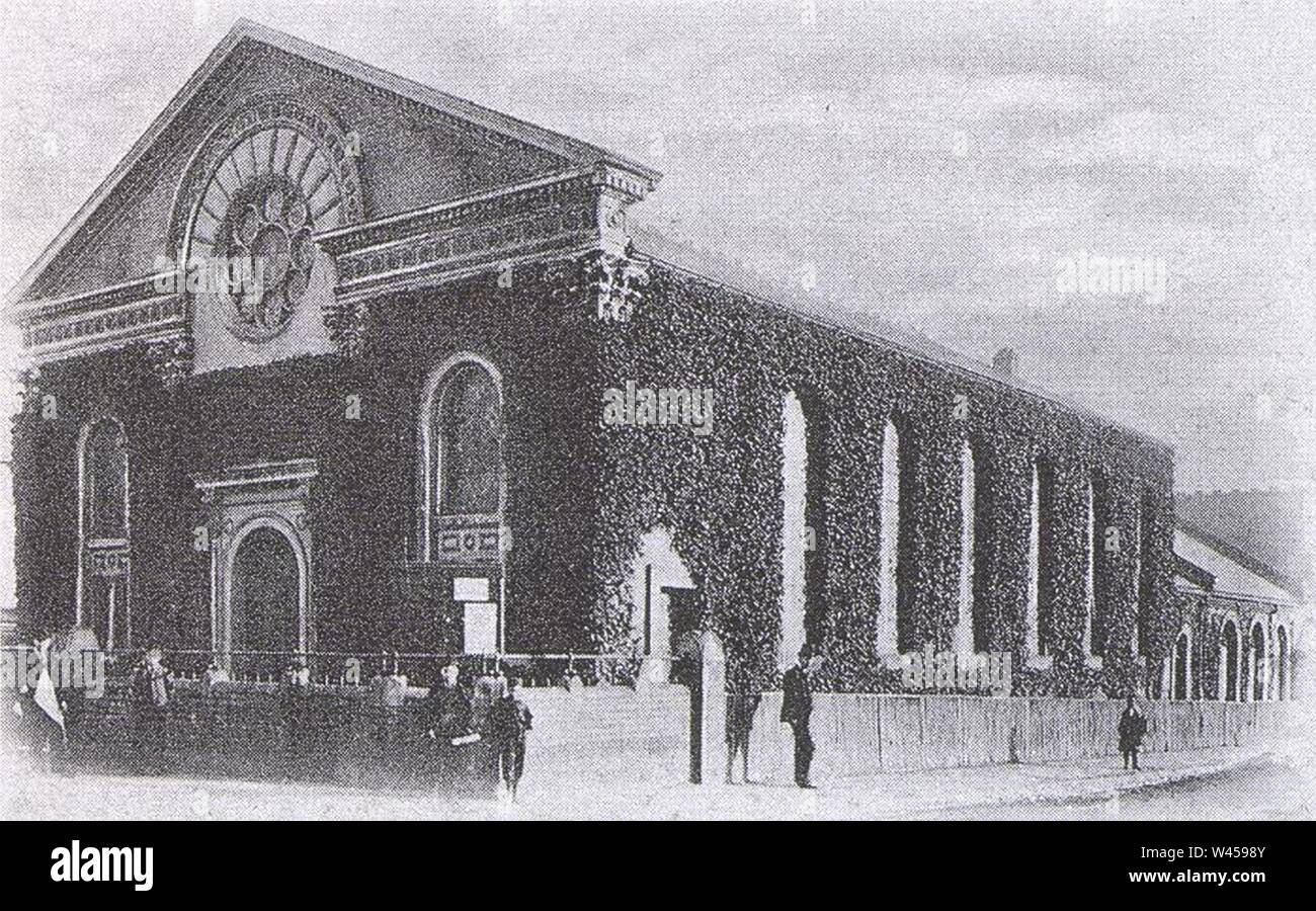 Cappella della congregazione in Signoria corsia c1905. Foto Stock