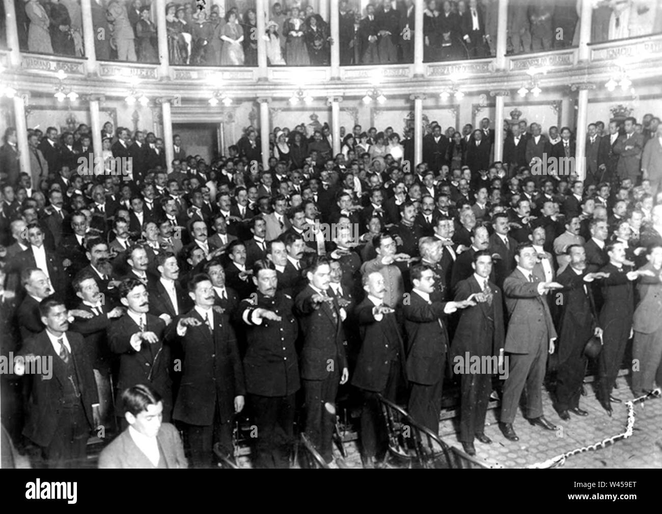 Congreso Constituyente de 1917. Foto Stock