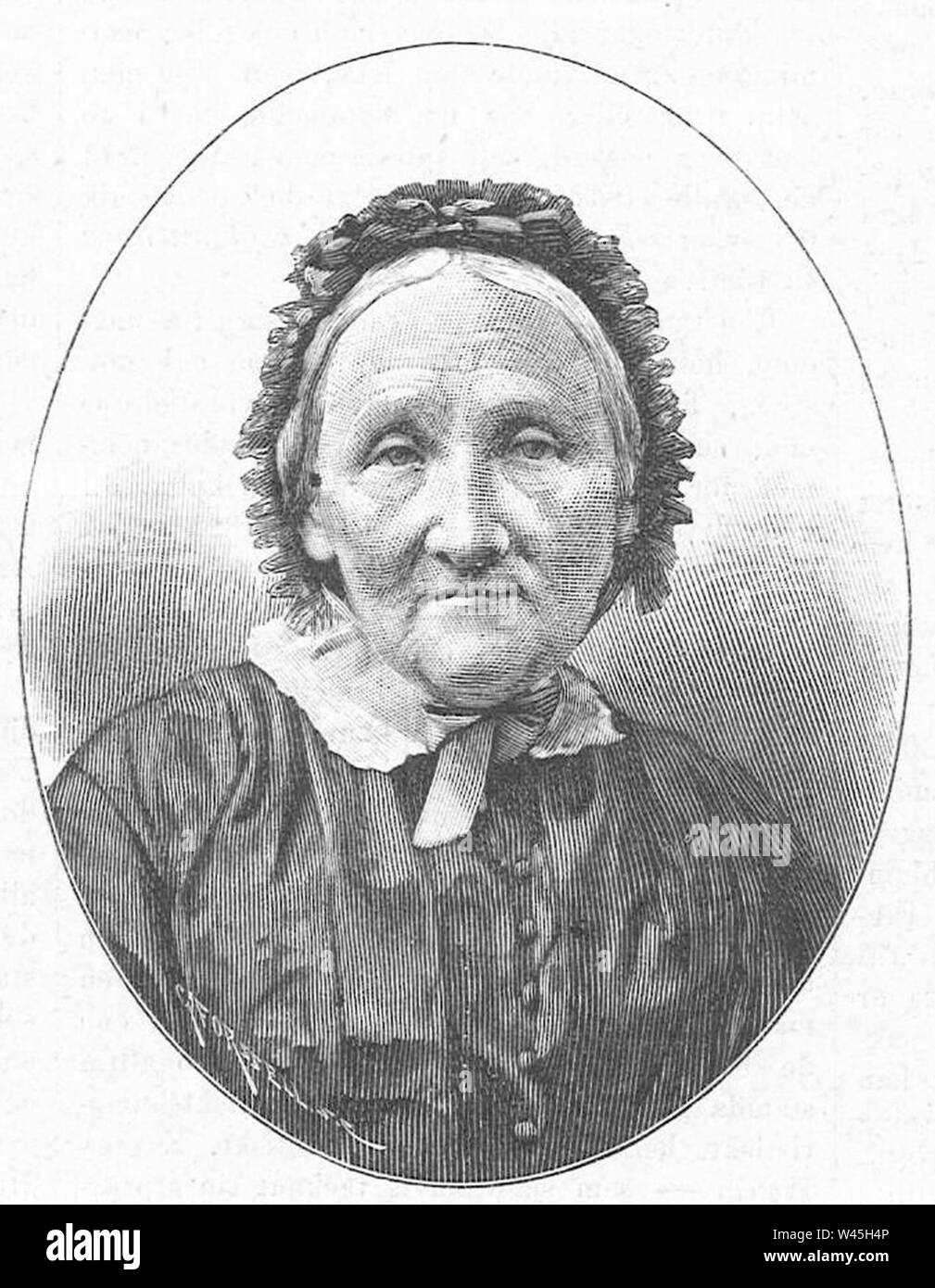 Costanza Hultin Idun, 1892, nr. 16. Foto Stock