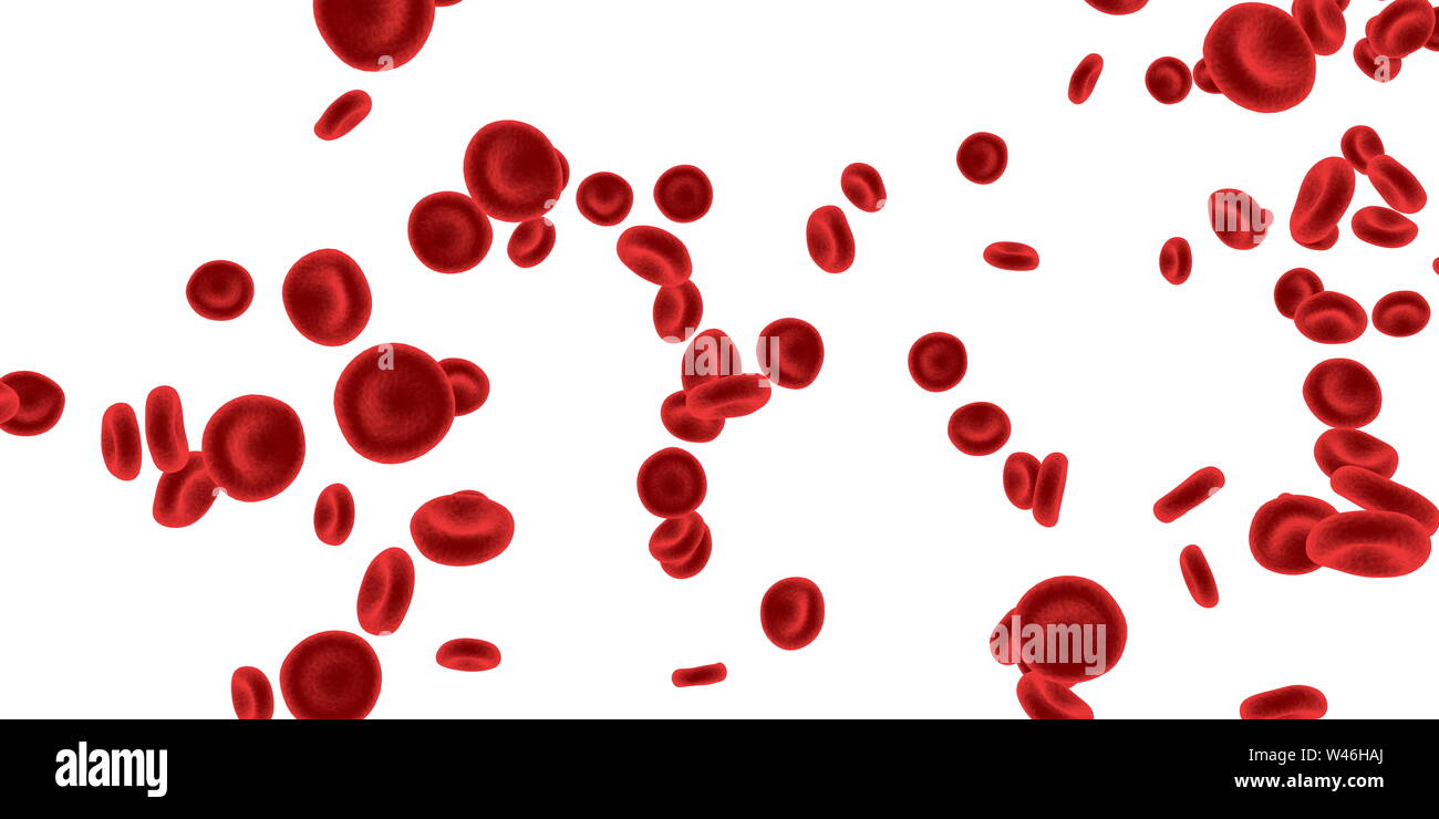 Test del sangue o sangue di prova di analisi di laboratorio Foto Stock