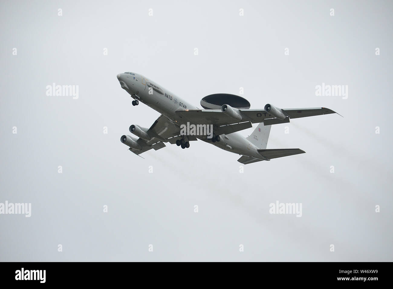 Boeing e-3 Sentry N.A.T.O. Foto Stock