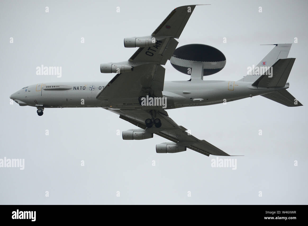 Boeing e-3 Sentry N.A.T.O. Foto Stock