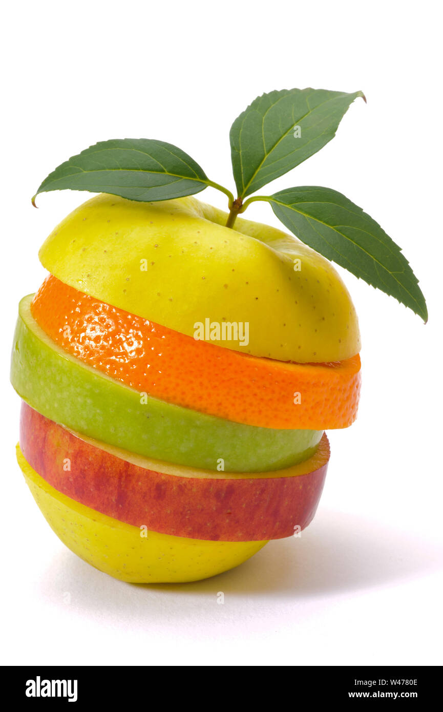 Frutta fresca come cibo sano Foto Stock