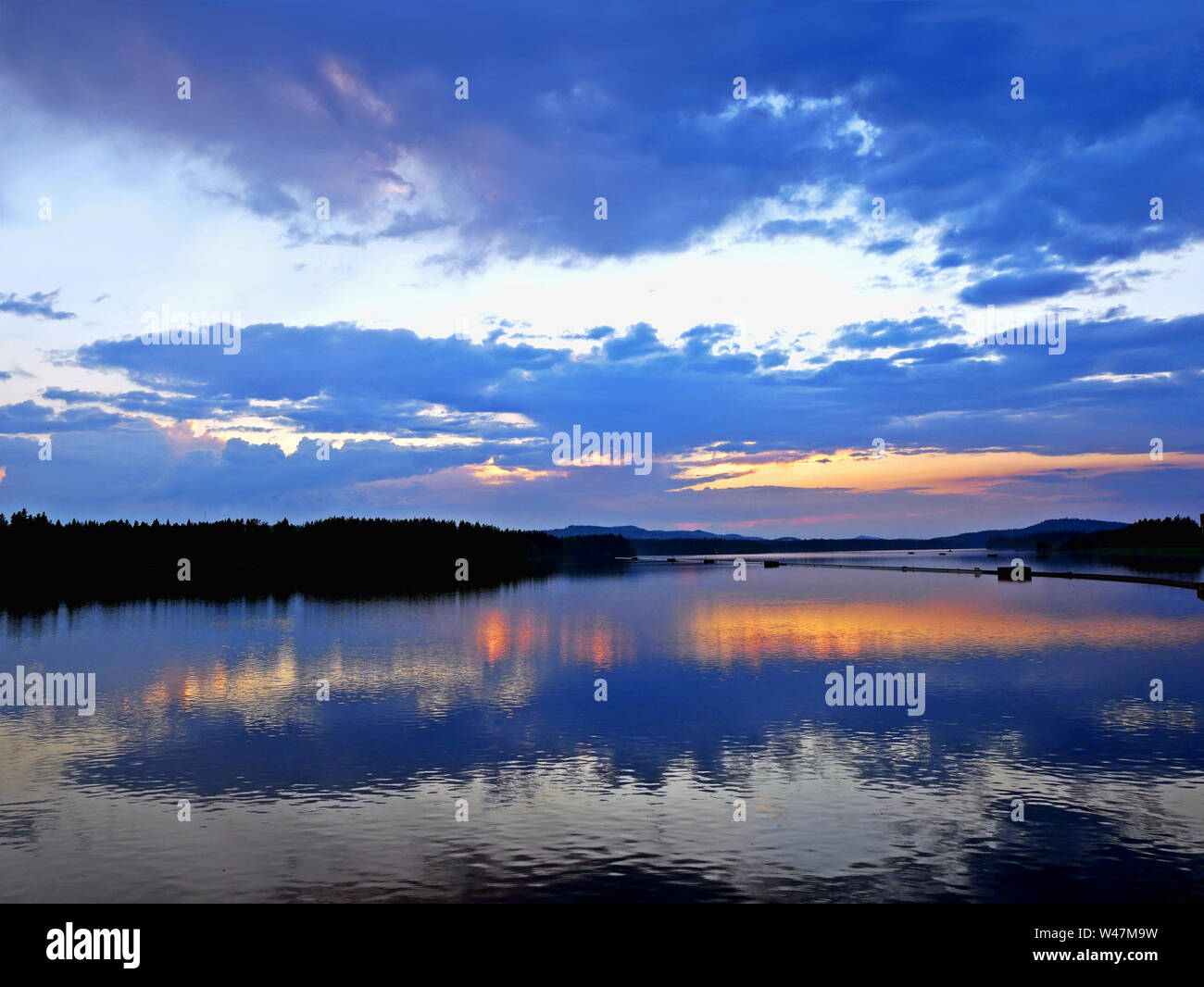 Crepuscolo Foto Stock