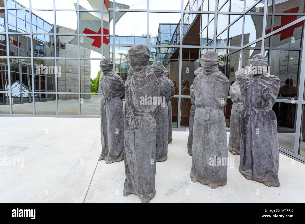 Il Museo Internazionale della Croce Rossa e della Mezzaluna Rossa a Ginevra Foto Stock