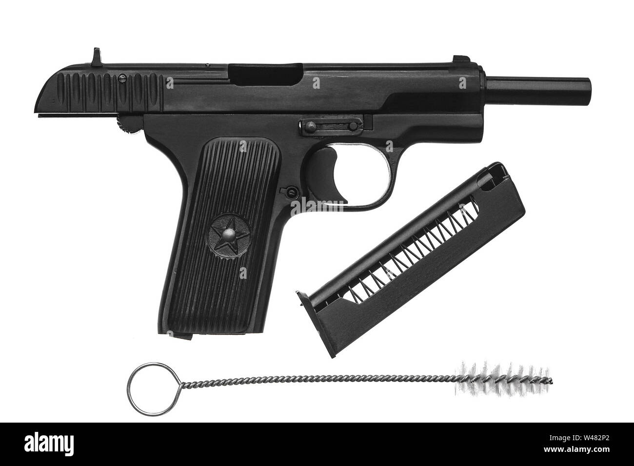 Fondina Tattica In Pelle Per Pistola TT Tokarev | Esercito Sovietico Russo, Originale Militare URSS