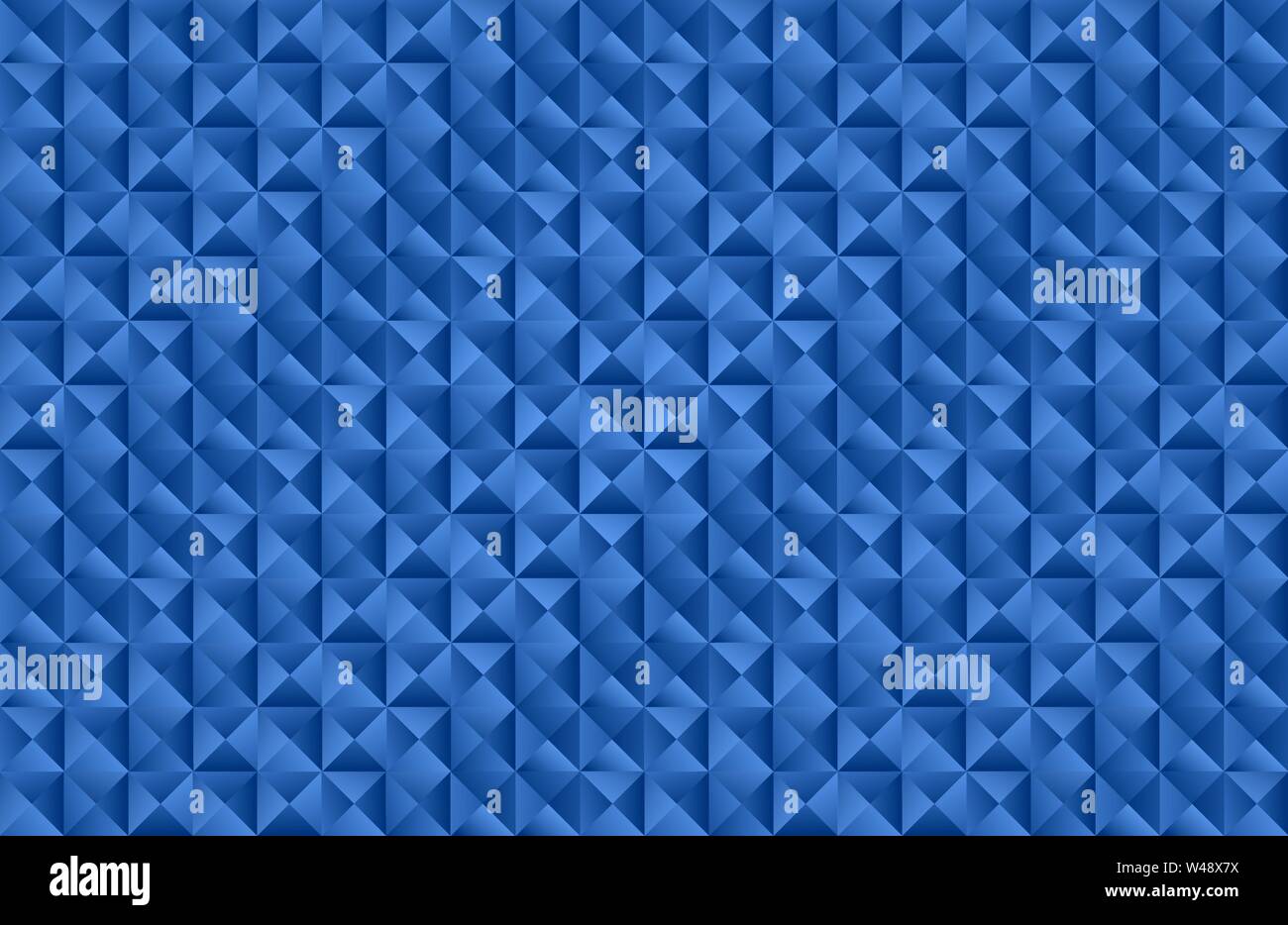 Triangolo blu forma seamless pattern sfondo vettoriale Illustrazione Vettoriale