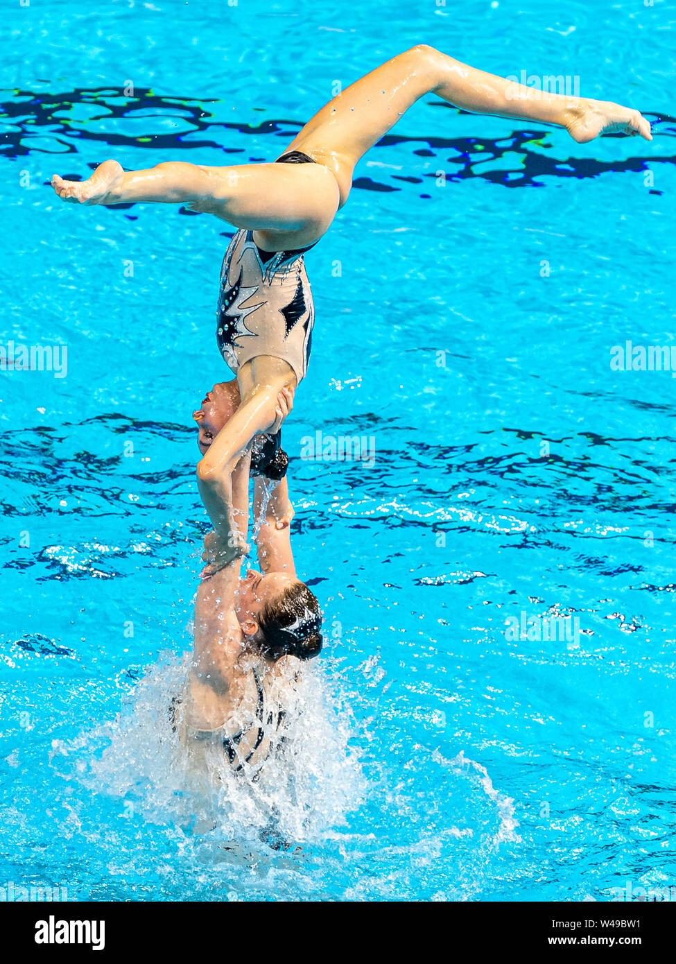 17 luglio 2019 Gwangju, Corea del Sud 18° Campionato Mondiale di Aquatica della FINA UKR - Ucraina, ALEKSIIVA Maryna ALEKSIIVA Vladylava, FIEDINA Marta NARIEZHNA Yana, REZNIK Kateryna SAVCHUK Anastasiya, SHYNKARENKO Alina YAKHNO GYYOMANZYOMANZYOMANYZYOMANYZYZYZYZYOZYOMANYZYOZYOZYOZYOYOMANYZYOZYOZYOY 17 07/2019 Foto Stock