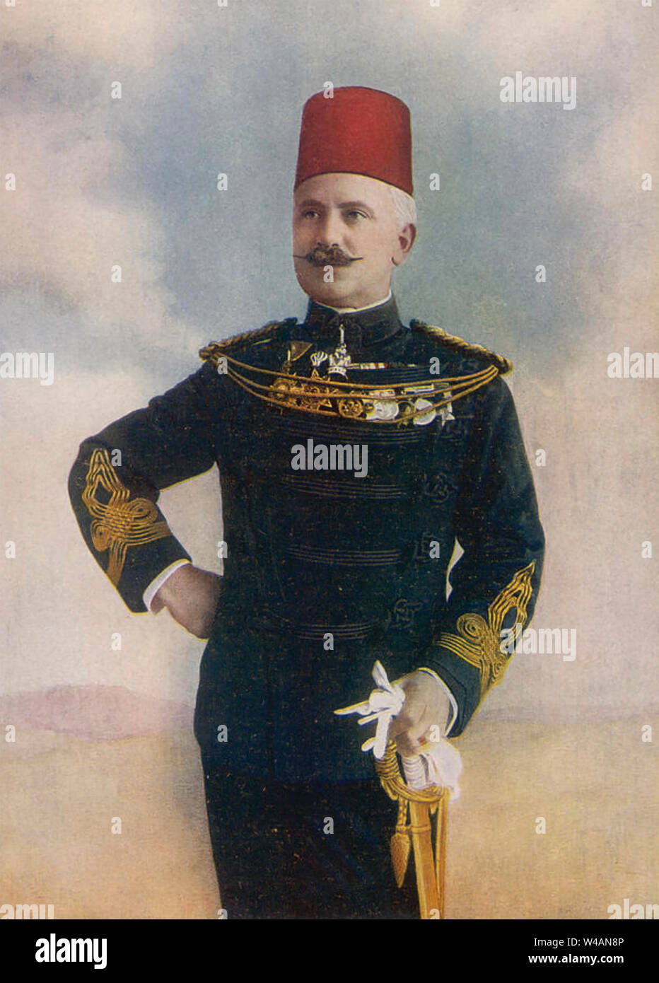 REGINALD WINGATE (1861-1953) esercito britannico generale come governatore generale del Sudan circa 1905 Foto Stock