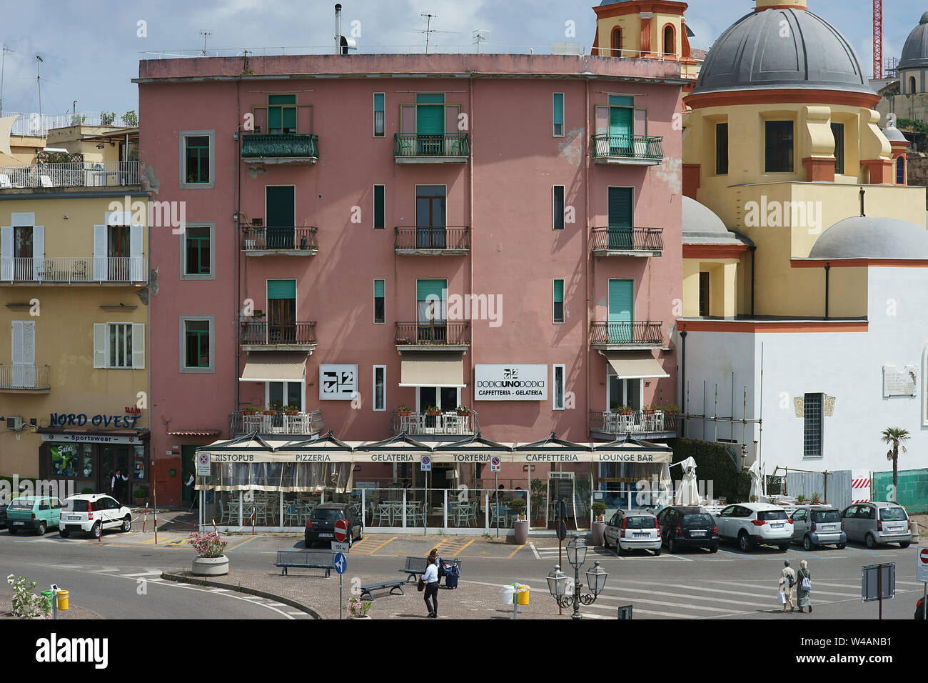 Pozzuoli, rione terra, napoli, italia Foto Stock