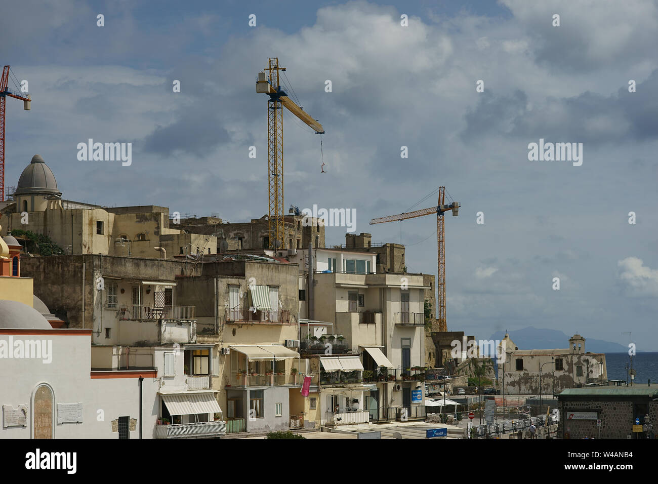 Pozzuoli, rione terra, napoli, italia Foto Stock