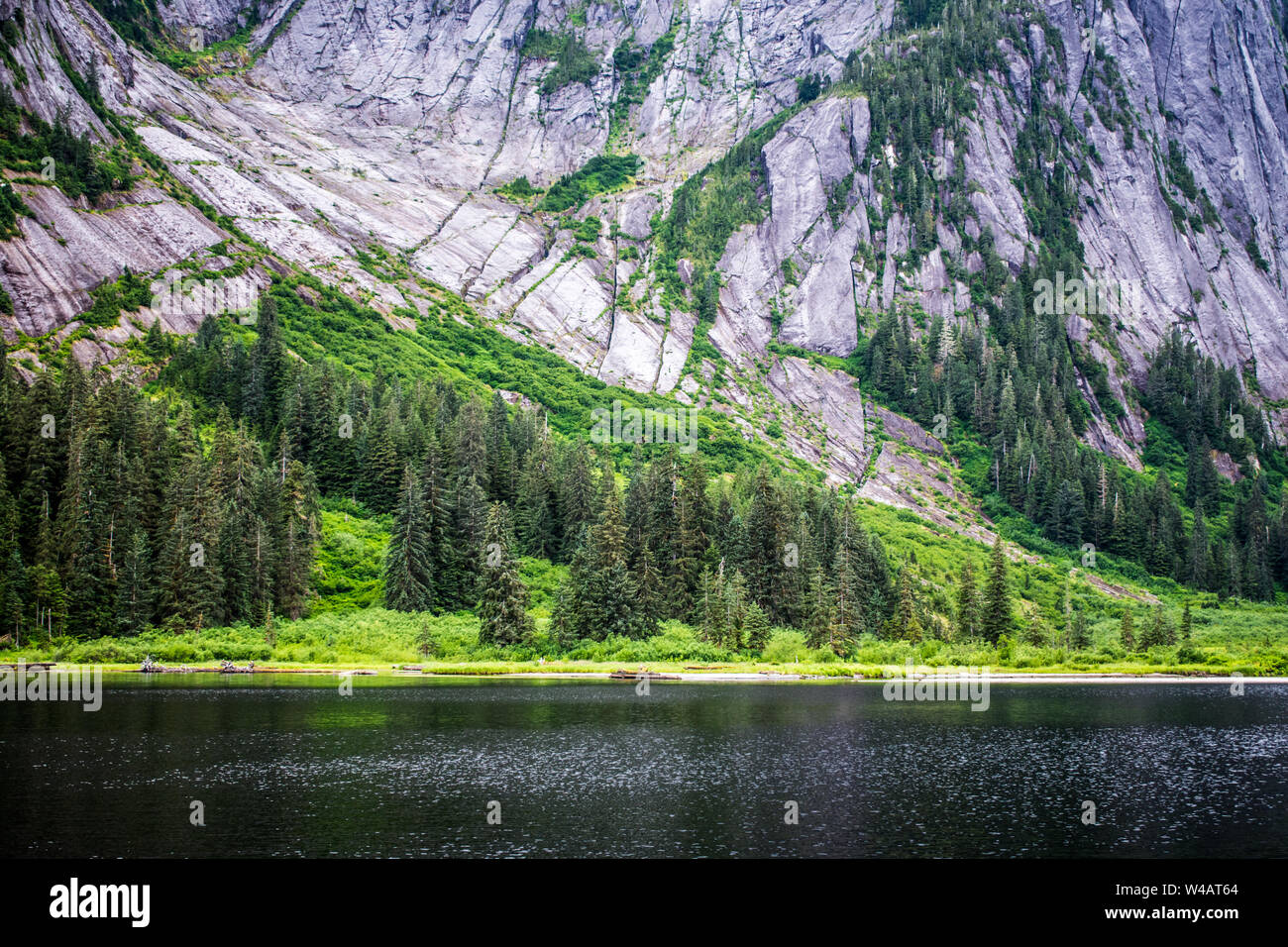 Lago alpino, Misty Fjords National Monument Foto Stock