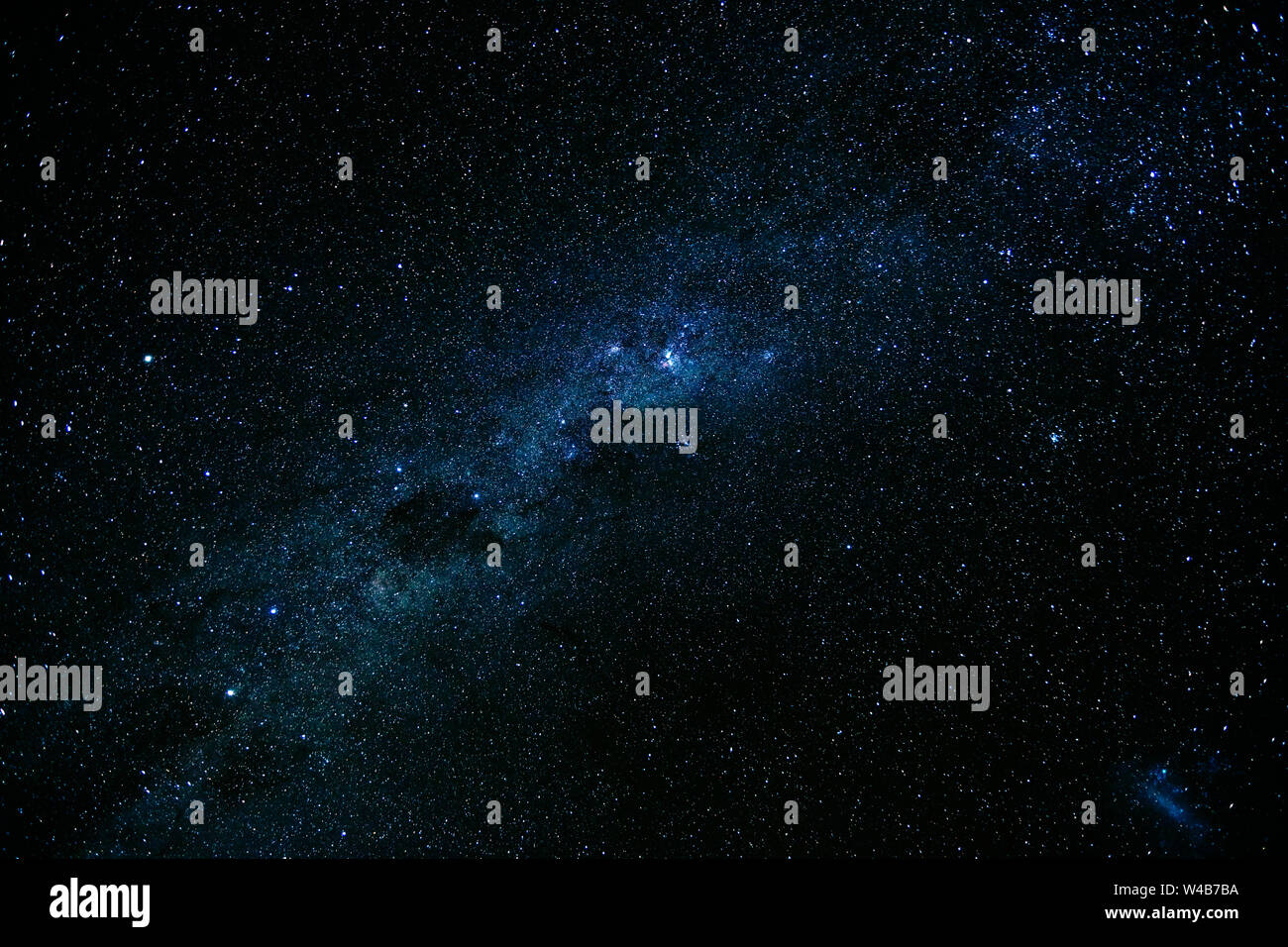 Via Lattea visto da di Ohau, Mackenzie Country, Canterbury, Isola del Sud, Nuova Zelanda Foto Stock