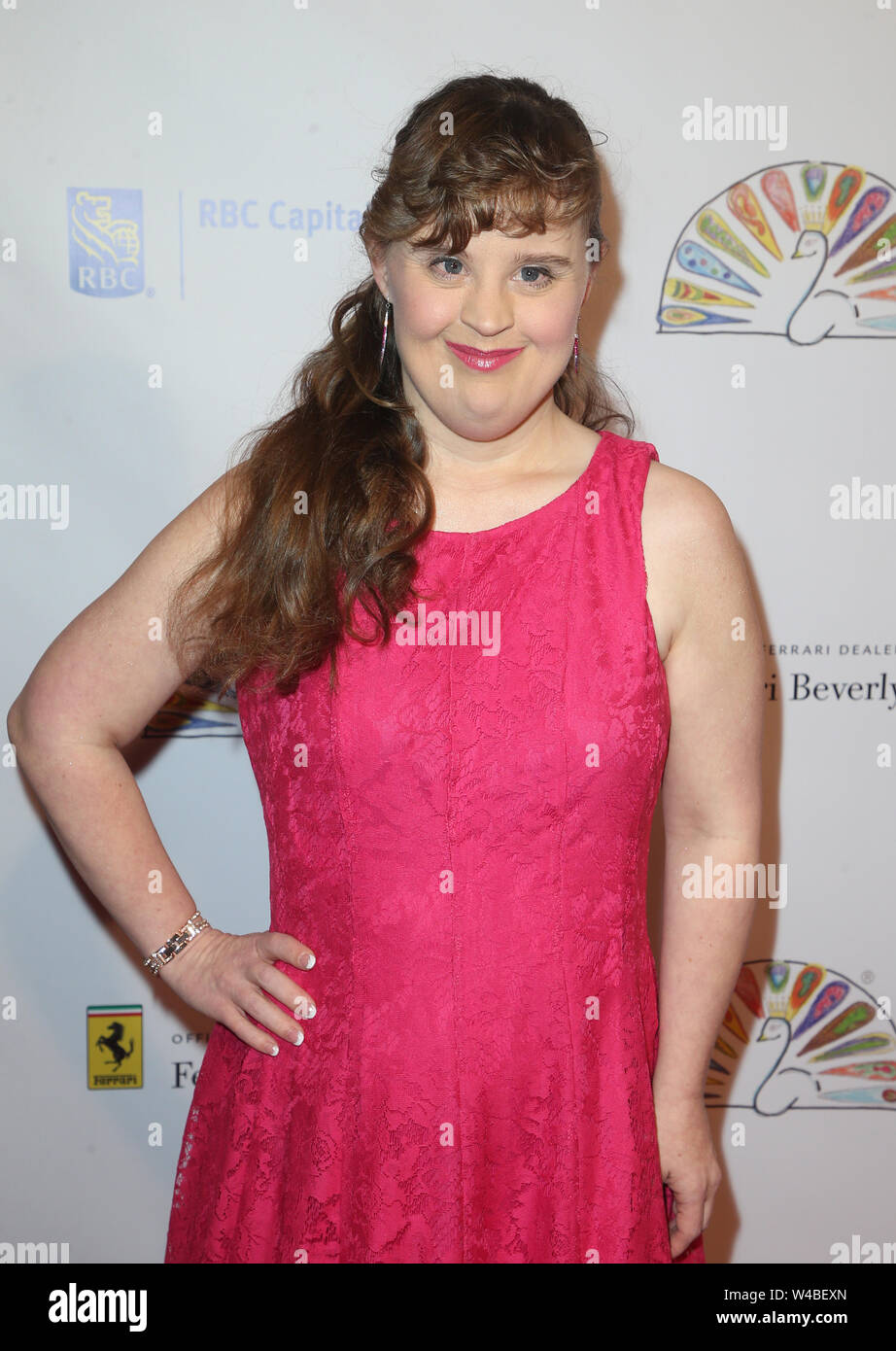 Beverly Hills, Stati Uniti d'America. 21 Luglio, 2019. Jamie Brewer, presso il il 2019 sfoggia esso premi al Beverly Wilshire Four Seasons Hotel di Beverly Hills, USAlifornia sulla luglio 21, 2019. Credito: Faye Sadou/media/punzone Alamy Live News Foto Stock