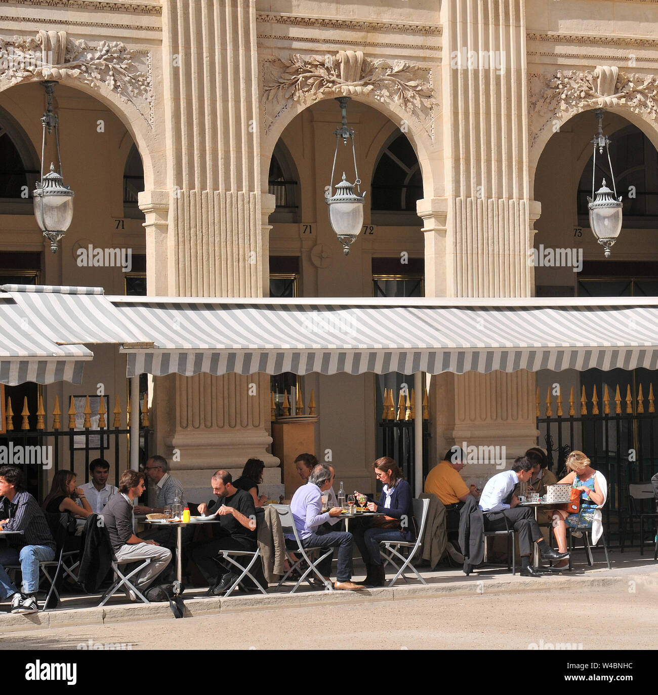 Ristorante Terrazza, Palais Royal , Parigi, Francia Foto Stock