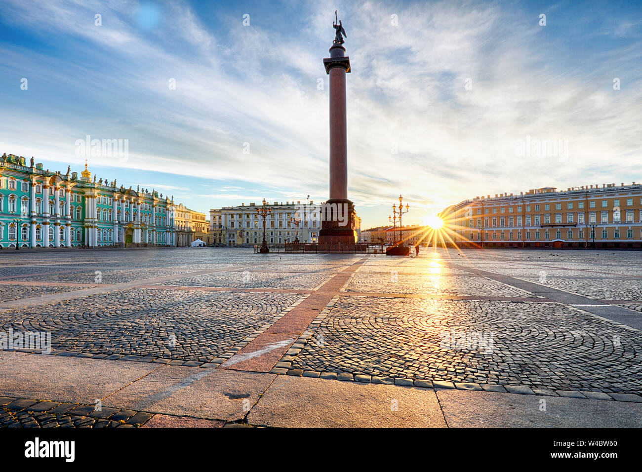 Winter Palace - Hermitage di San Pietroburgo, Russia Foto Stock