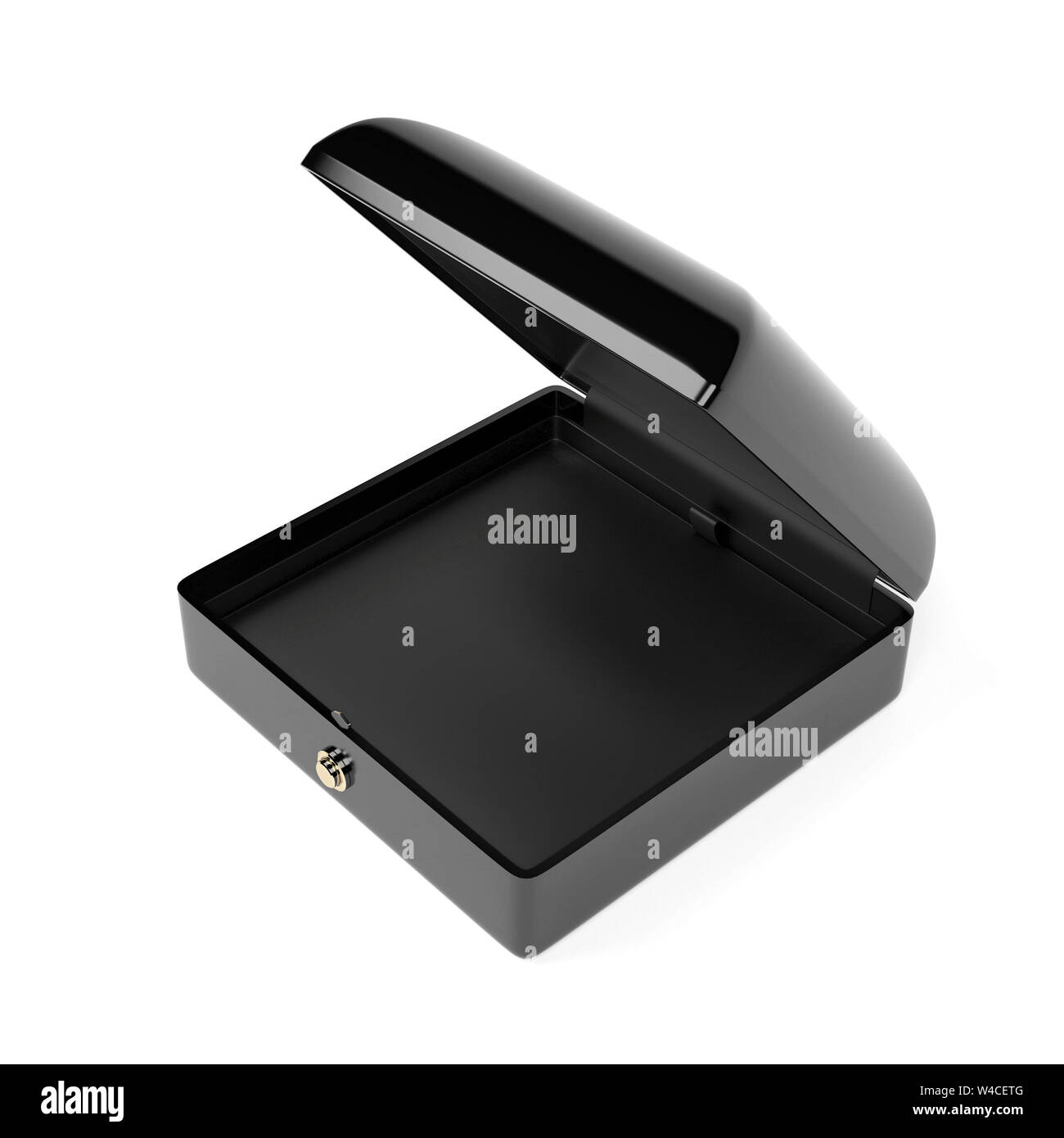 Black Box di gioielli. 3D rendering illustrazione isolato Foto Stock