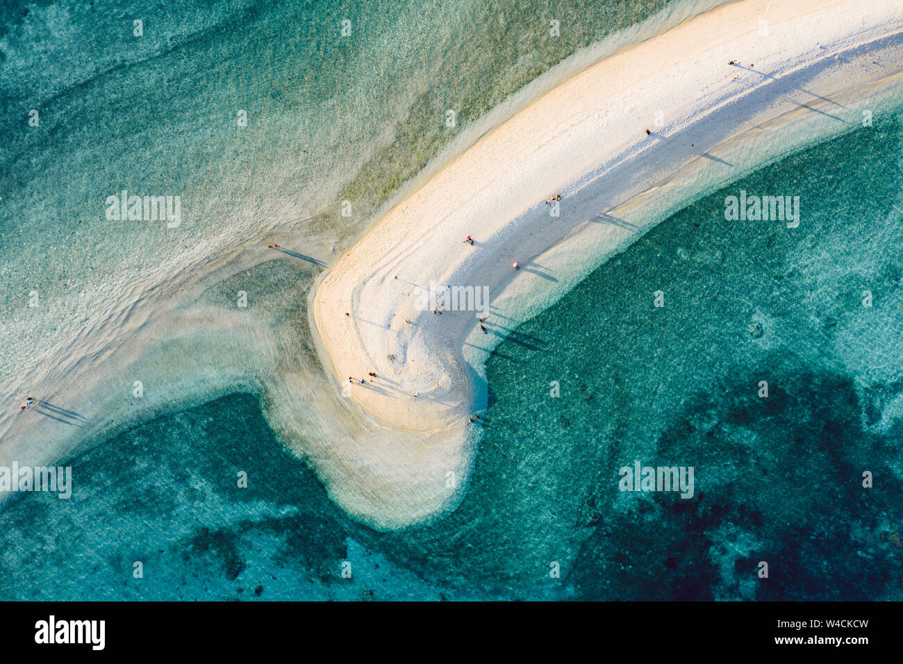 Incredibile Bon Bon sulla spiaggia di Romblon isola, Filippine Foto Stock