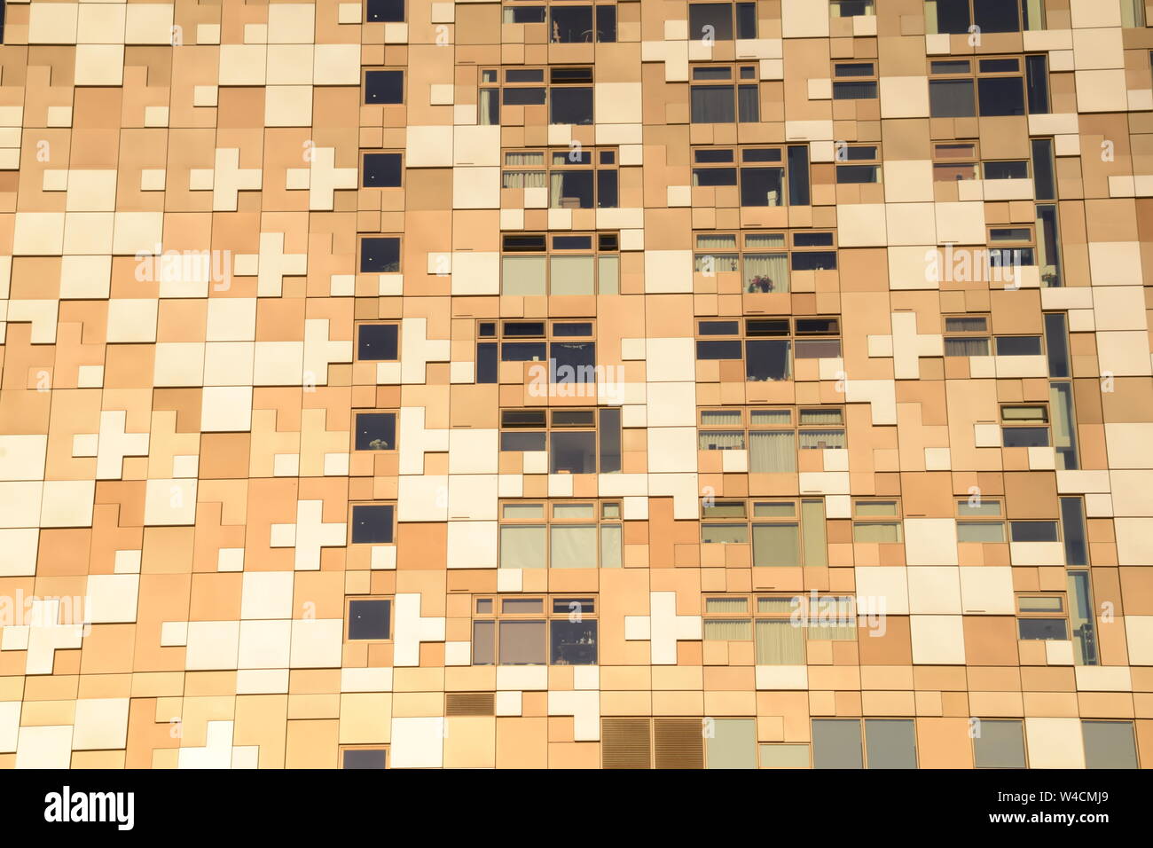 L'architettura del cubo Birmingham REGNO UNITO Foto Stock