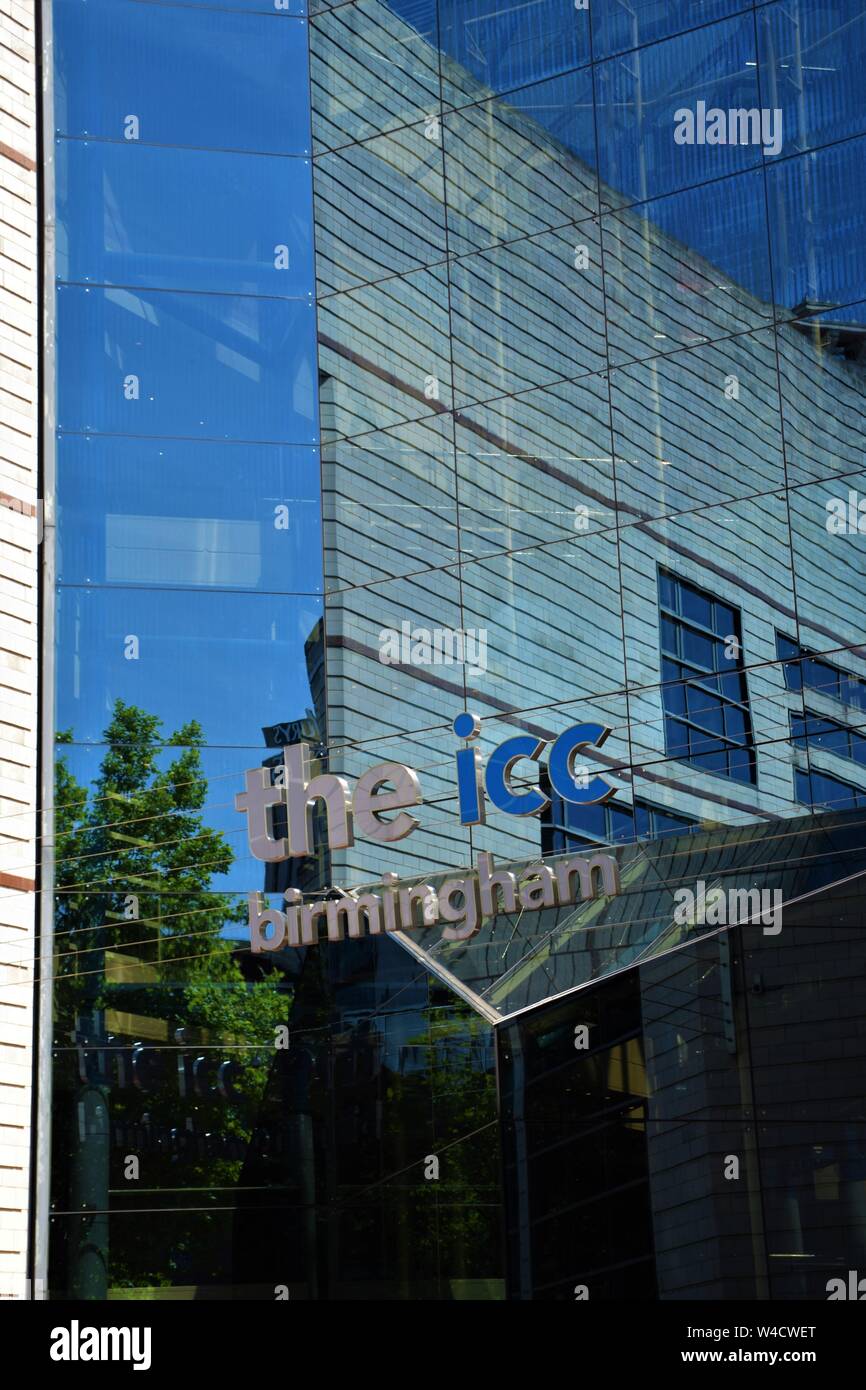 ICC Birmingham Inghilterra Foto Stock