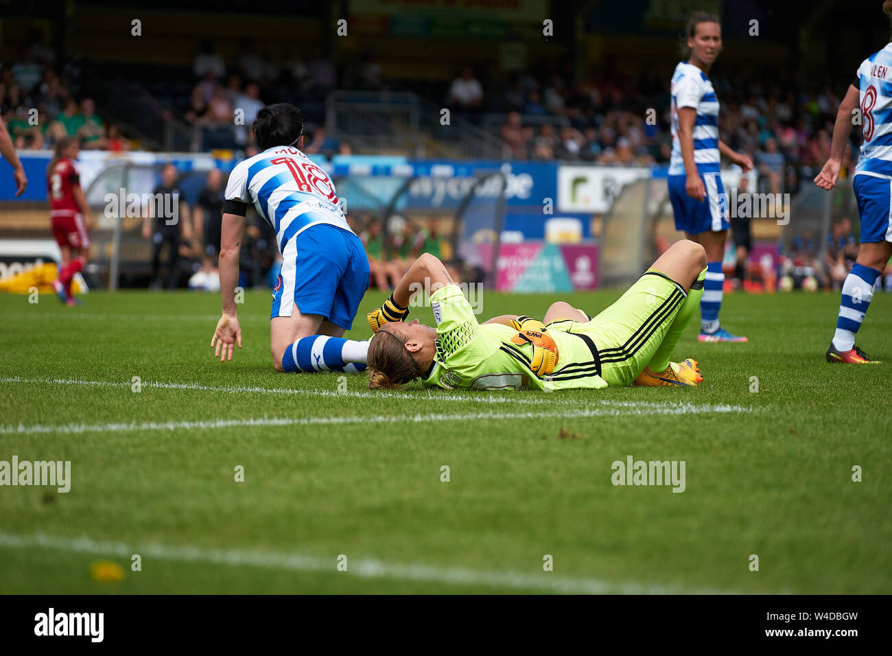 Reading FC Donne vs Birmingham Ladies FC presso Adams Park, 28.05.2017 Foto Stock Reading FC Donne vs Birmingham Ladies FC presso Adams Park, 28.05.2017 Foto Stock