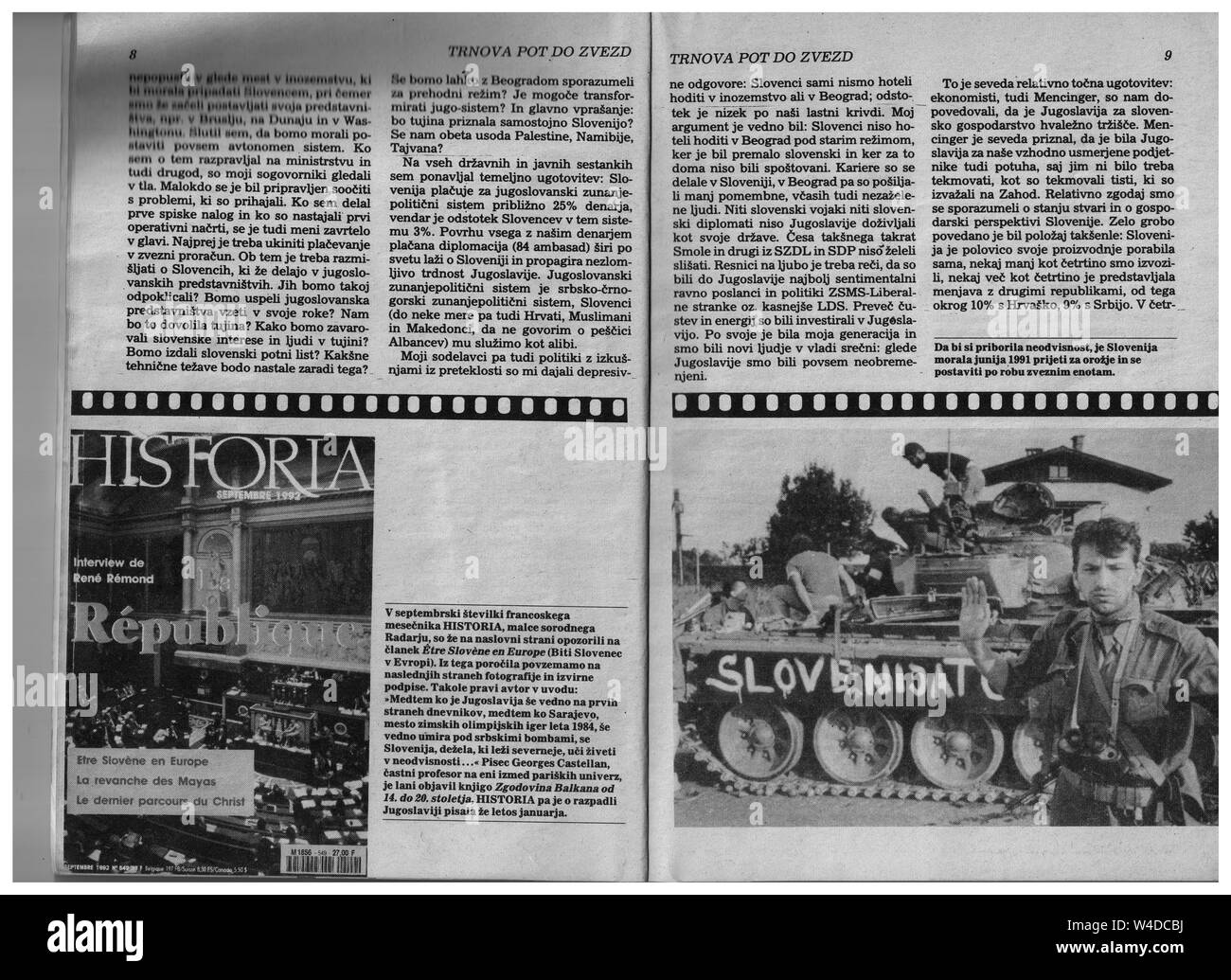 Magazine, Croazia, ex Jugoslavia, Eastern-Europe Foto Stock