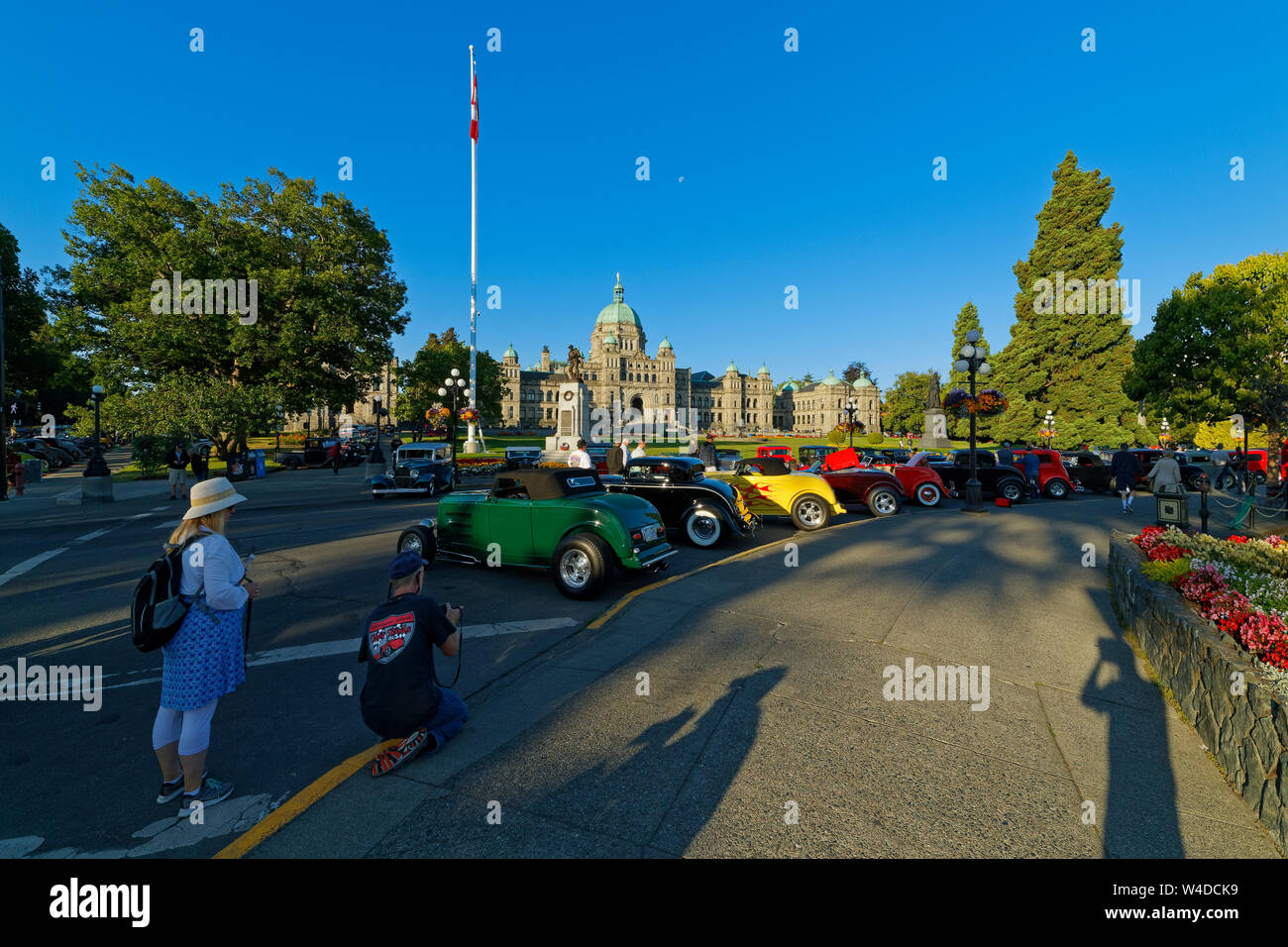 A nord-ovest di Deuce giorni 2019 1932 Ford classic car show--Victoria, British Columbia, Canada. Foto Stock