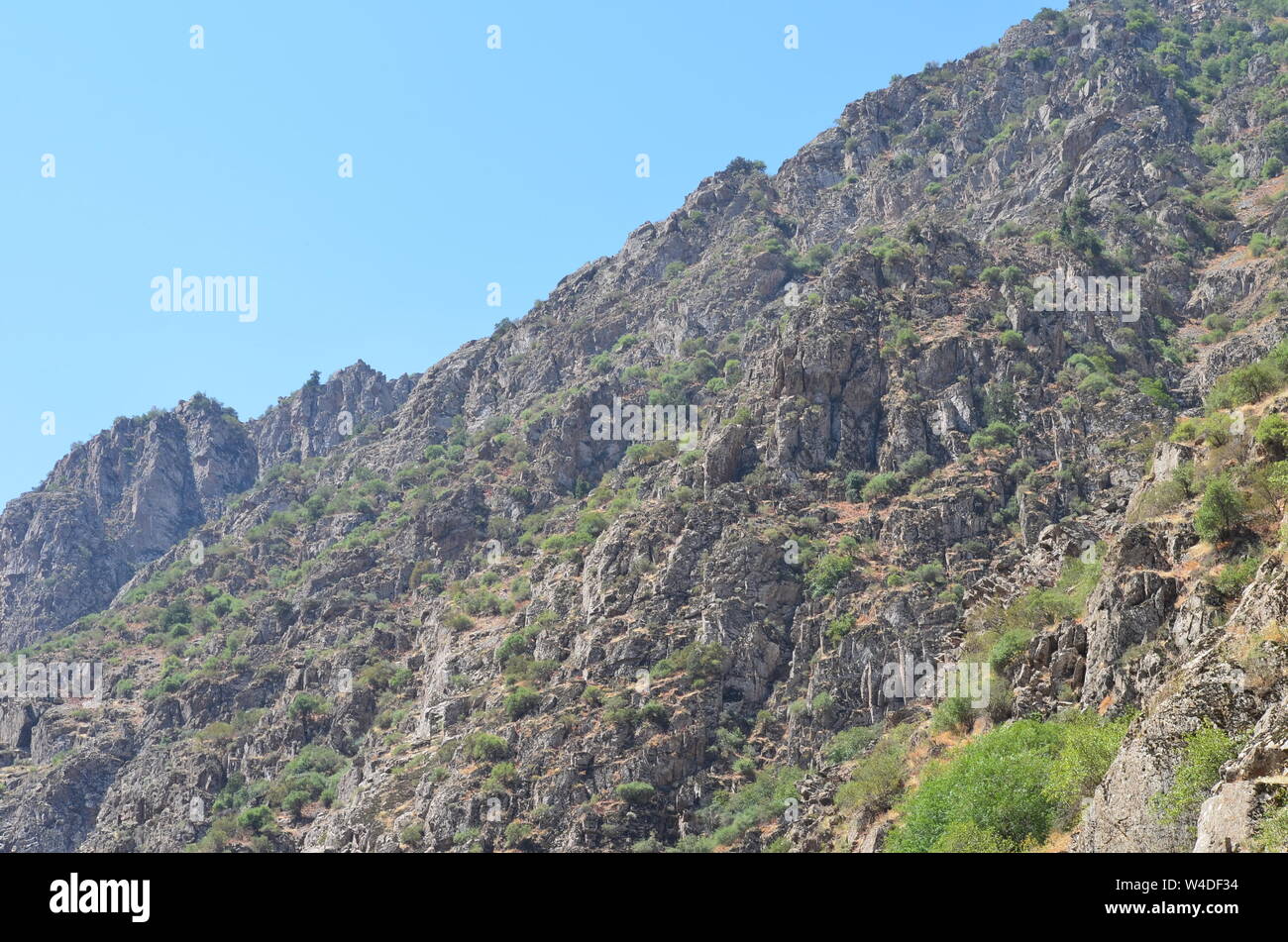 Zarmas Canyon nella provincia Qashqadarya, southeastern Uzbekistan Foto Stock