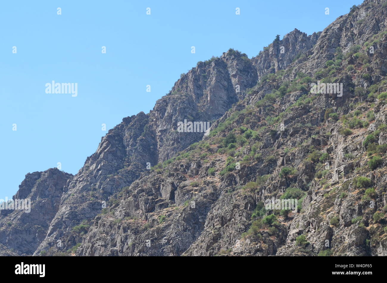 Zarmas Canyon nella provincia Qashqadarya, southeastern Uzbekistan Foto Stock