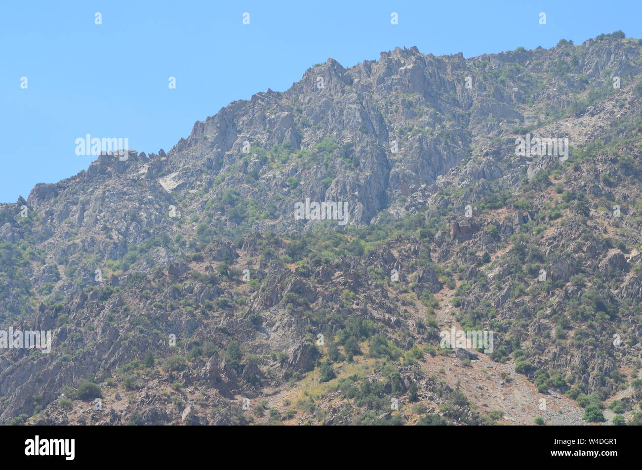 Zarmas Canyon nella provincia Qashqadarya, southeastern Uzbekistan Foto Stock