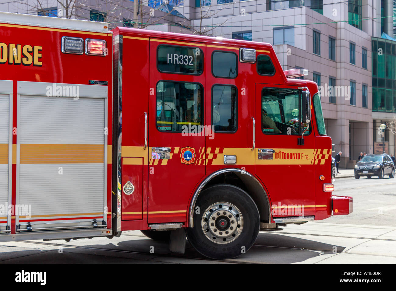Toronto Fire High-Rise unità di risposta. Foto Stock