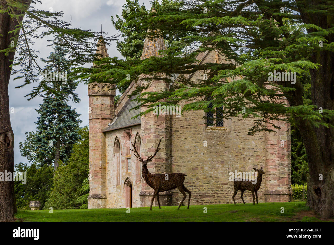 Scone Palace in Scozia Foto Stock