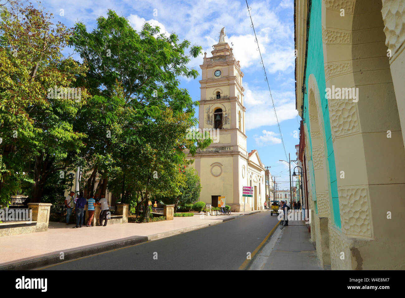 Camagüey, Cuba - Chiesa Cattedrale di Nostra Signora della Candelaria Foto Stock